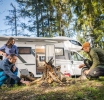 Why are caravans, motorhomes, and vans so popular today?